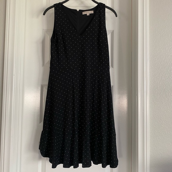 Loft Flounce Dress - Picture 1 of 4